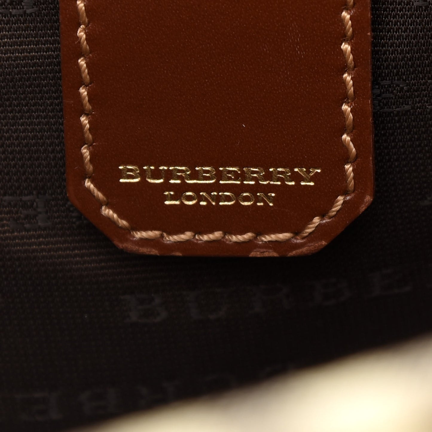 Haymarket Check Crossbody Bag Brown
