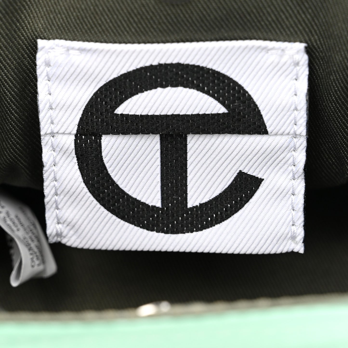 Vegan Leather Small Shopping Bag Sage