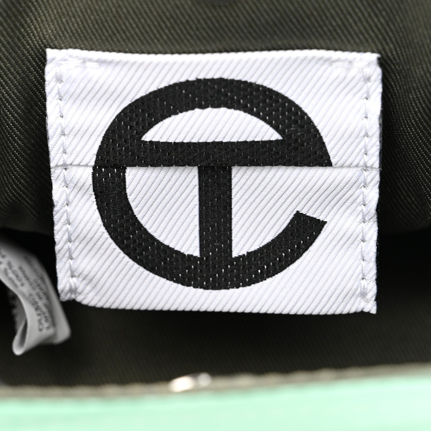 Telfar Vegan Leather Small Shopping Bag Sage 6 of 9