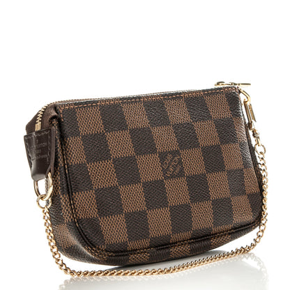 Louis Vuitton Damier Ebene Mini Pochette Accessories 3 of 8