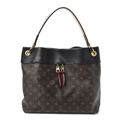 Louis Vuitton Monogram Tuileries Hobo Black 1 of 10