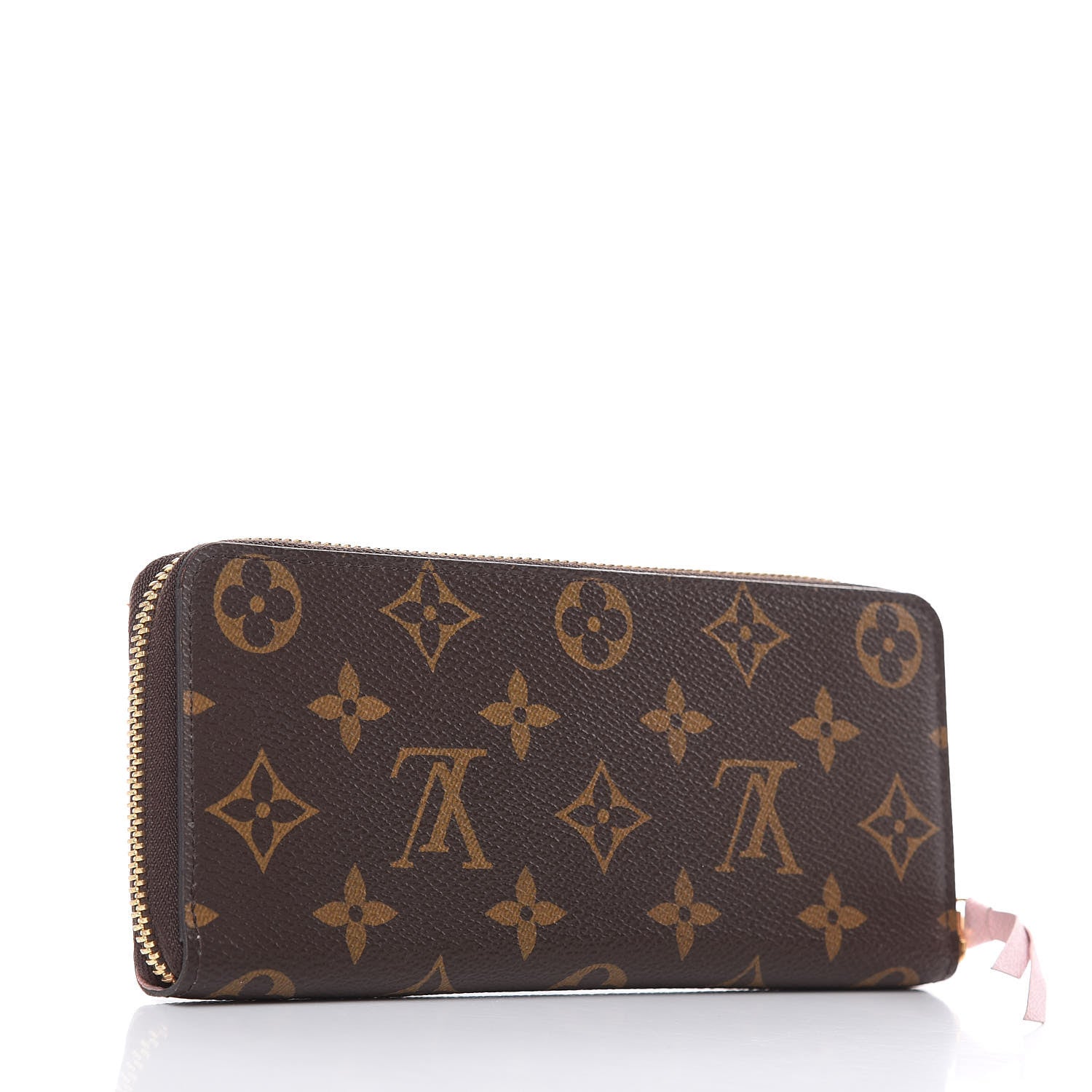 Louis Vuitton Monogram Clemence Wallet Rose Ballerine 3 of 11