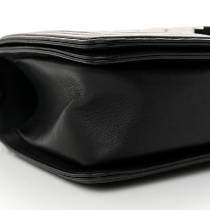Chanel Calfskin Quilted Medium Boy Flap So Black 9 of 12