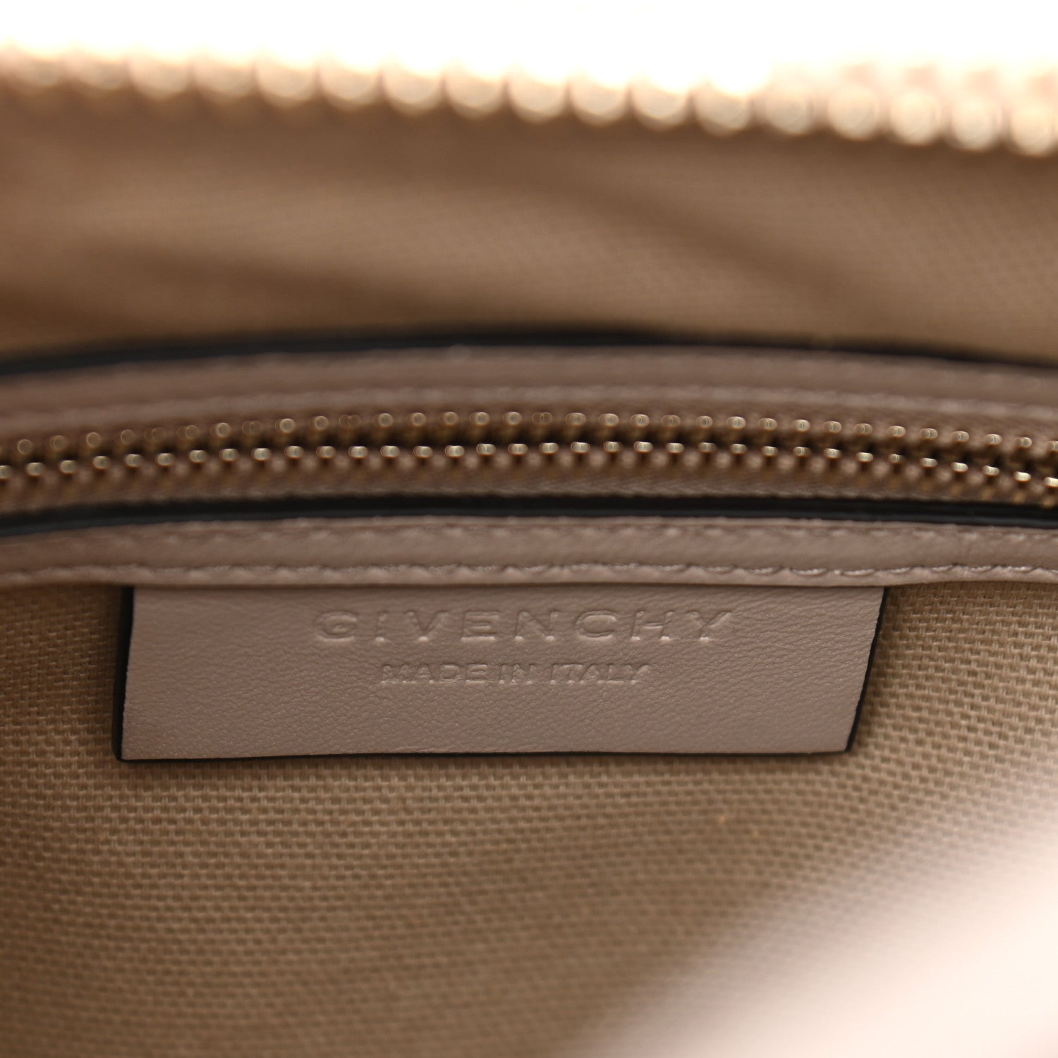 Givenchy Calfskin Crocodile Embossed Mini Antigona Dune 6 of 10