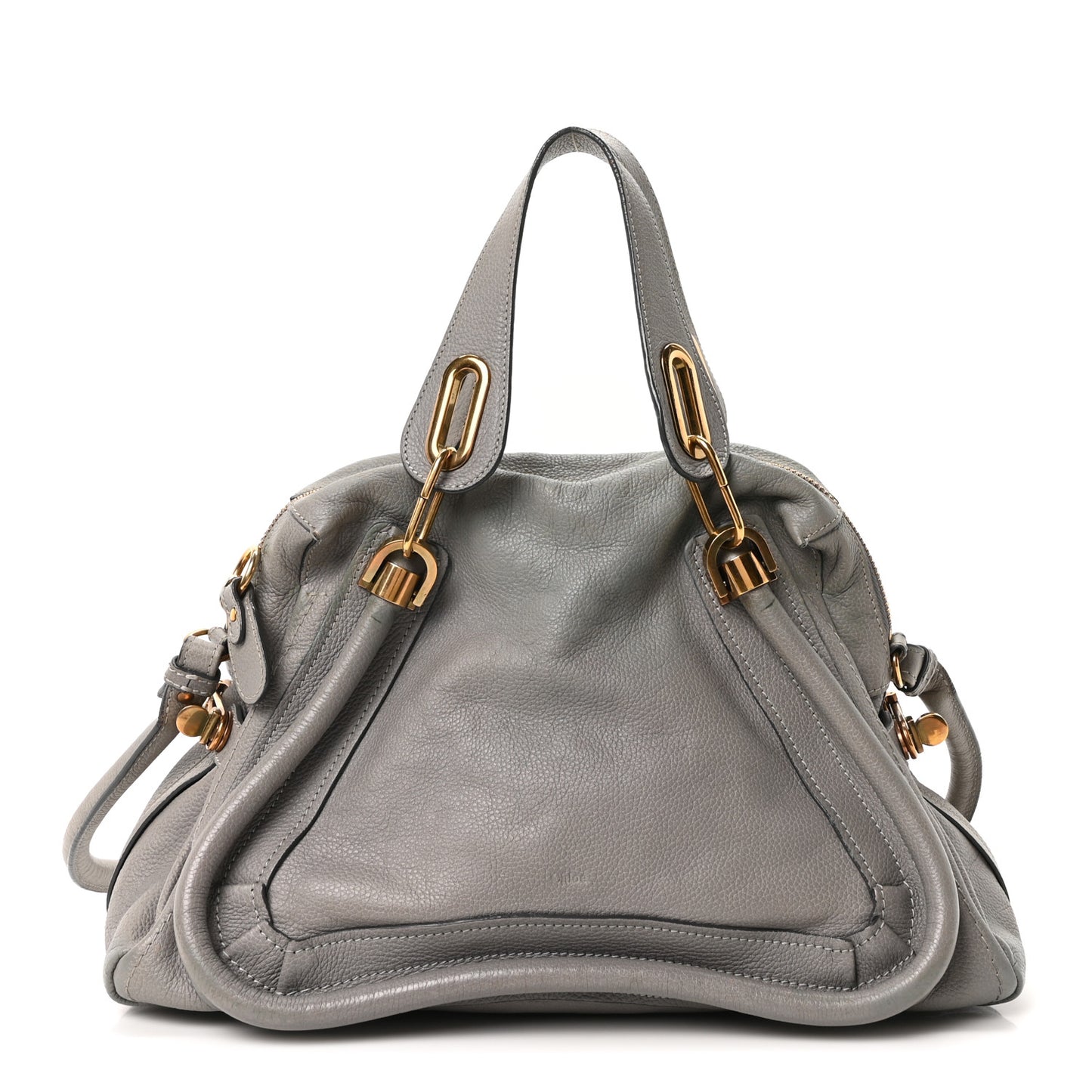 Calfskin Medium Paraty Cashmere Grey