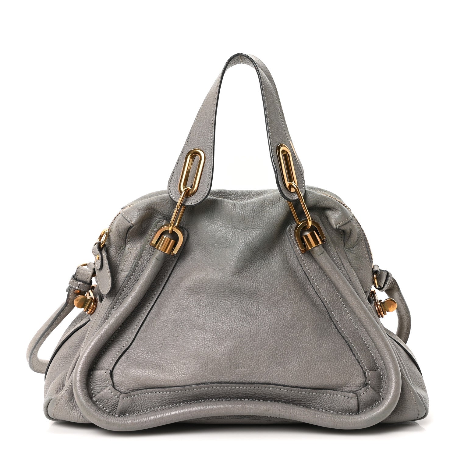 Chloe Calfskin Medium Paraty Cashmere Grey 1 of 10