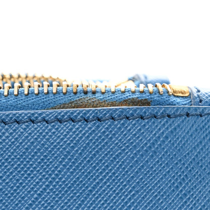 Prada Saffiano Lux Large Galleria Double Zip Tote Cobalto 12 of 17