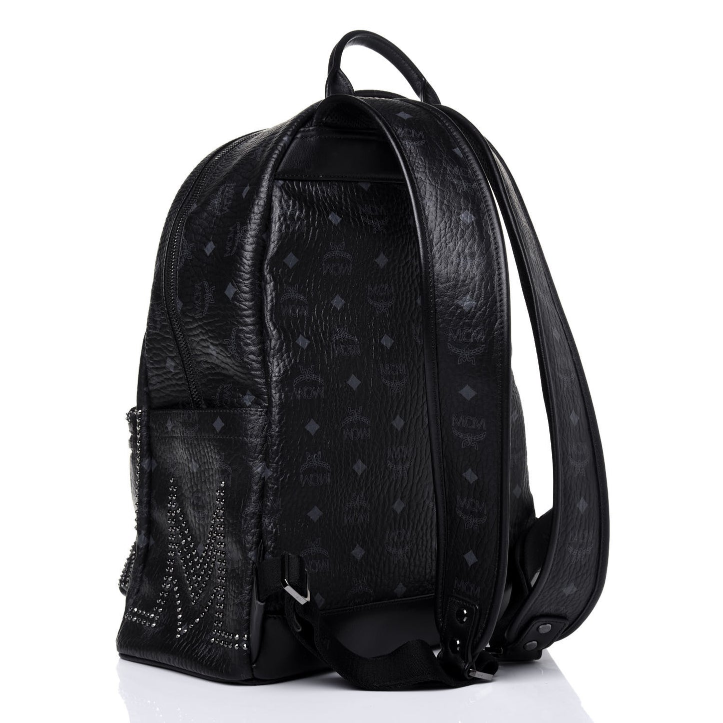 Visetos Studded Medium Stark Gunta Backpack Black