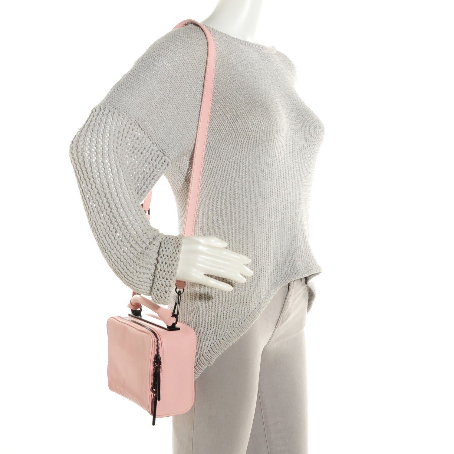 3.1 Phillip Lim 3.1 Calfskin Small Ryder Satchel Bubblegum 4 of 7