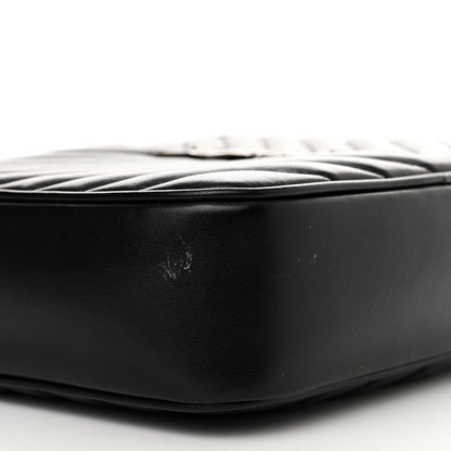 Saint Laurent Calfskin Matelasse Monogram Lou Camera Bag Black 9 of 10