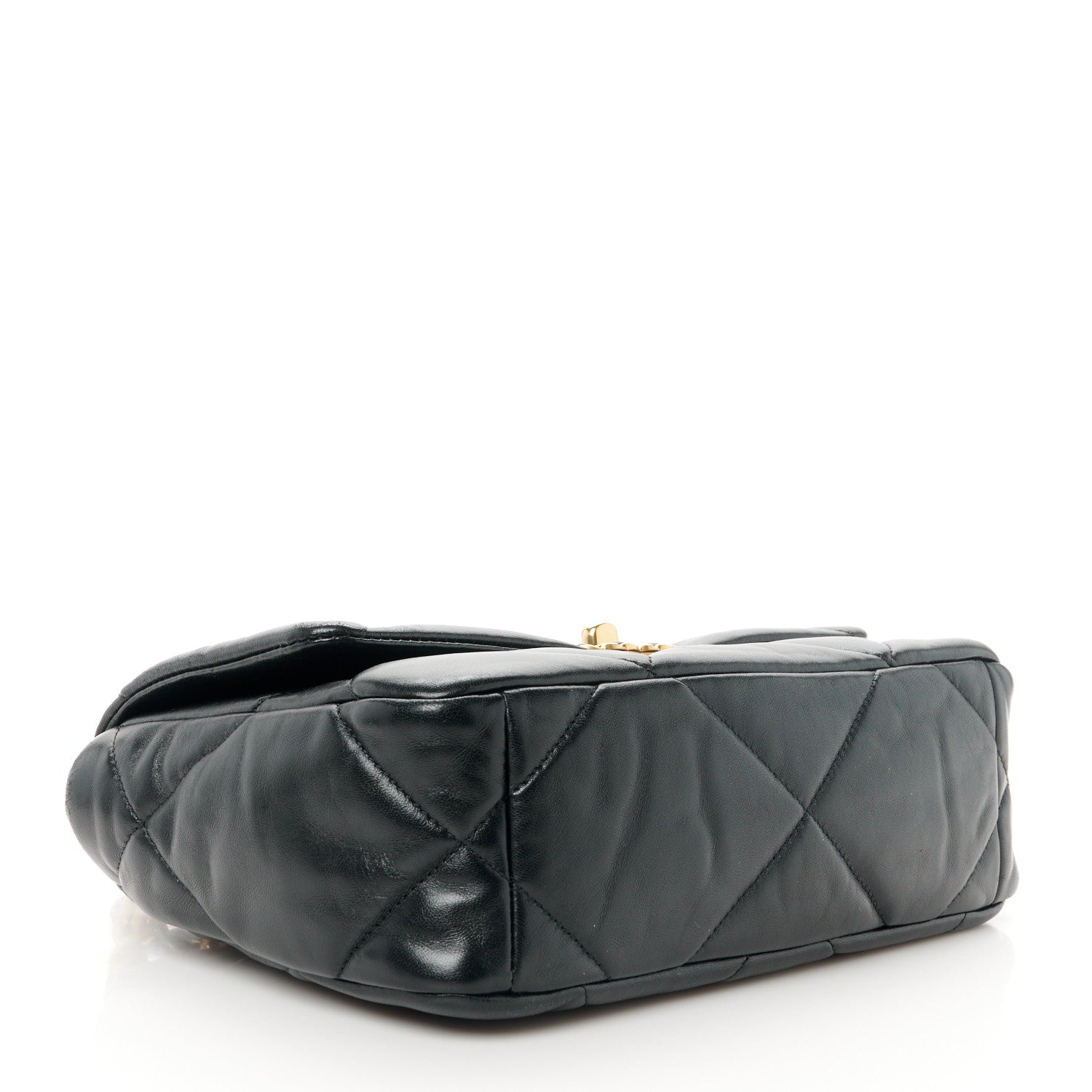 Chanel Lambskin Quilted Medium Chanel 19 Flap Black 4 of 11