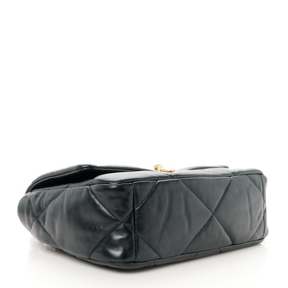 Chanel Lambskin Quilted Medium Chanel 19 Flap Black 4 of 11