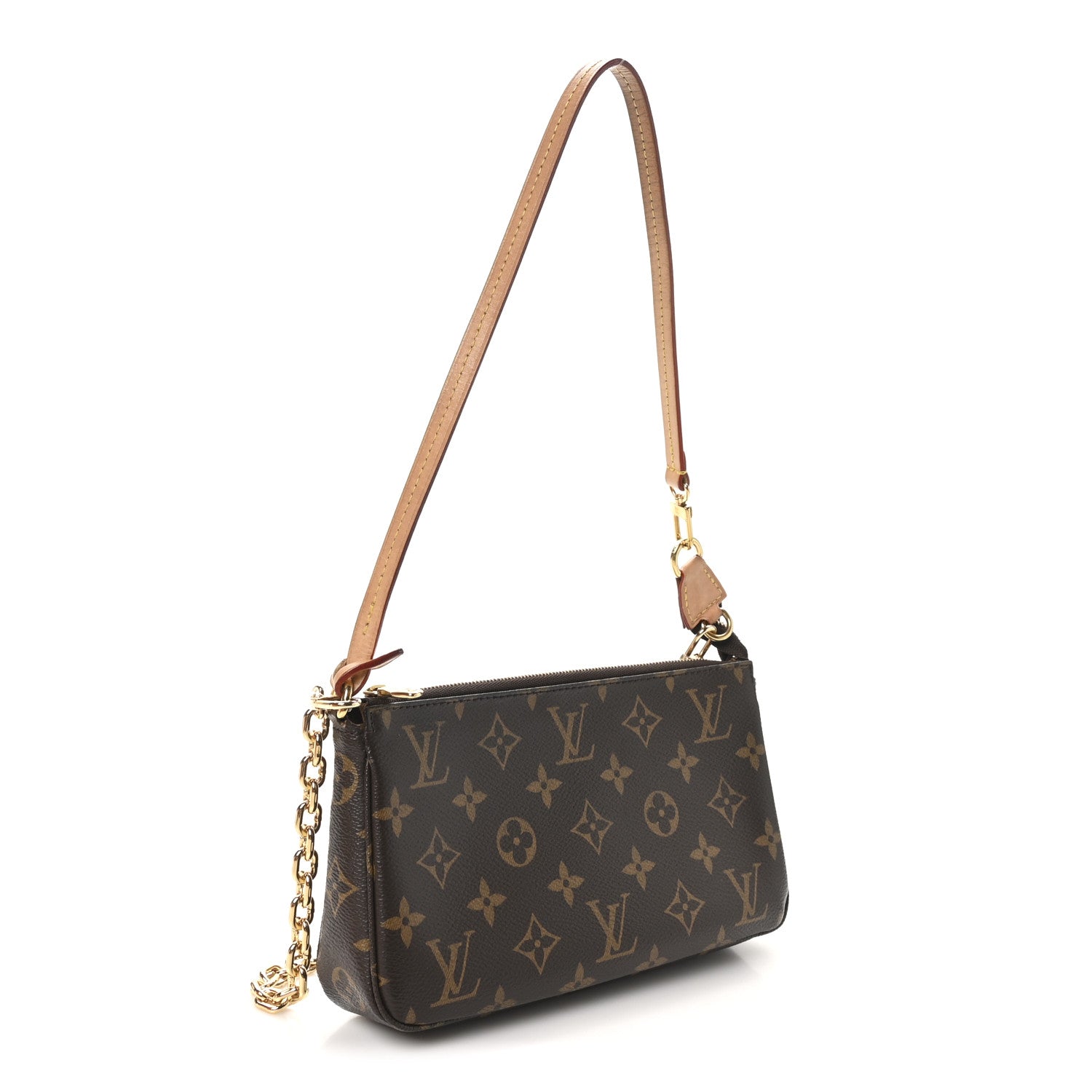 Louis Vuitton Monogram Chain Pochette Accessories 3 of 10