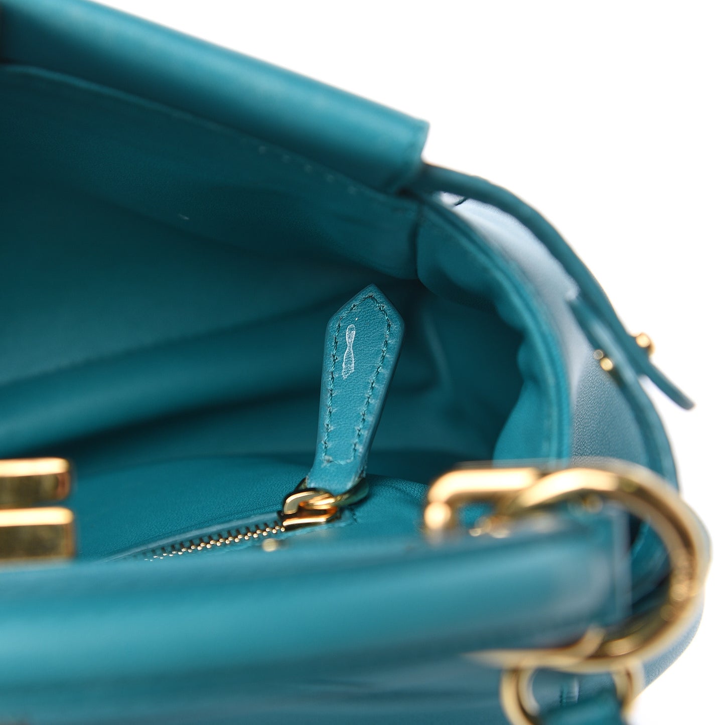 Nappa Mini Peekaboo Iconic Satchel Lago