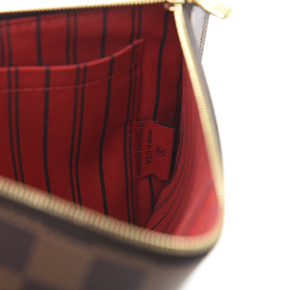 Louis Vuitton Damier Ebene Neverfull MM GM Pochette 7 of 8