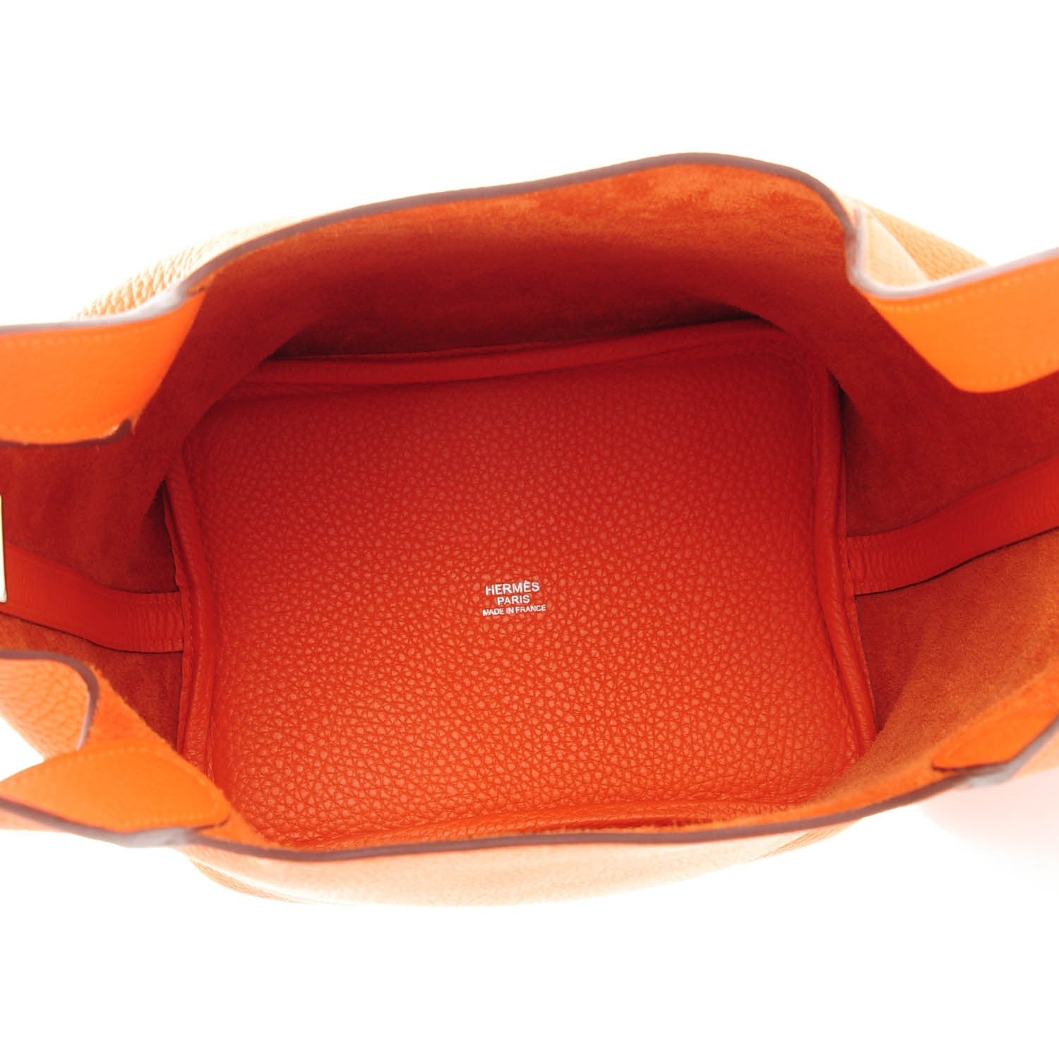 Hermes Togo Picotin Lock 18 PM Orange 5 of 9