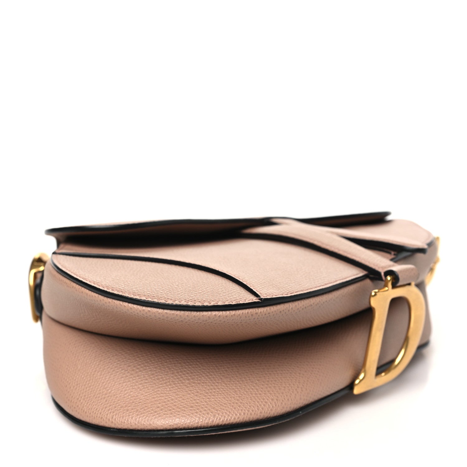Christian Dior Grained Calfskin Saddle Bag Fard 4 of 10