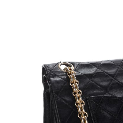 Chanel Lambskin Quilted Medium Bijoux Chain Double Flap Black 12 of 13