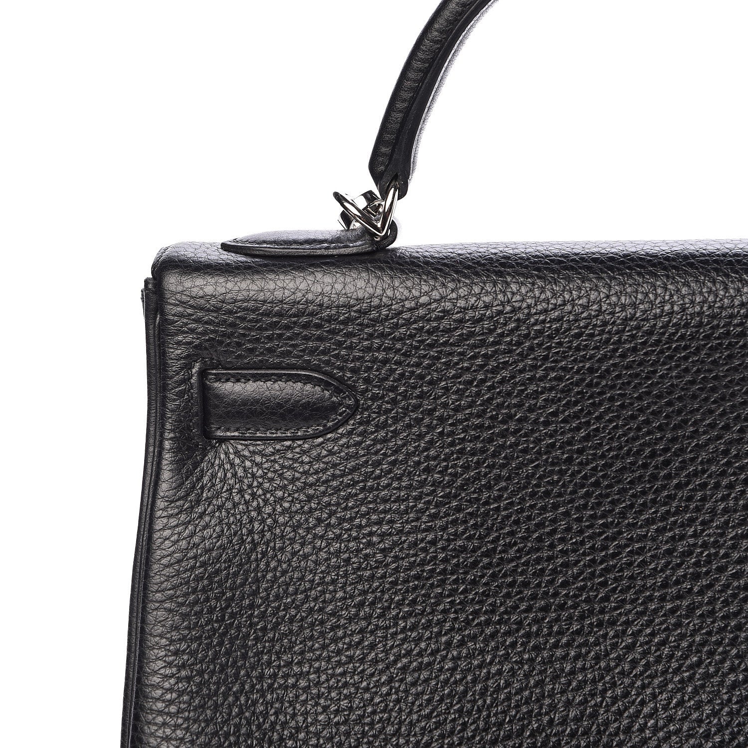 Hermes Taurillon Clemence Kelly Retourne 32 Black 10 of 37