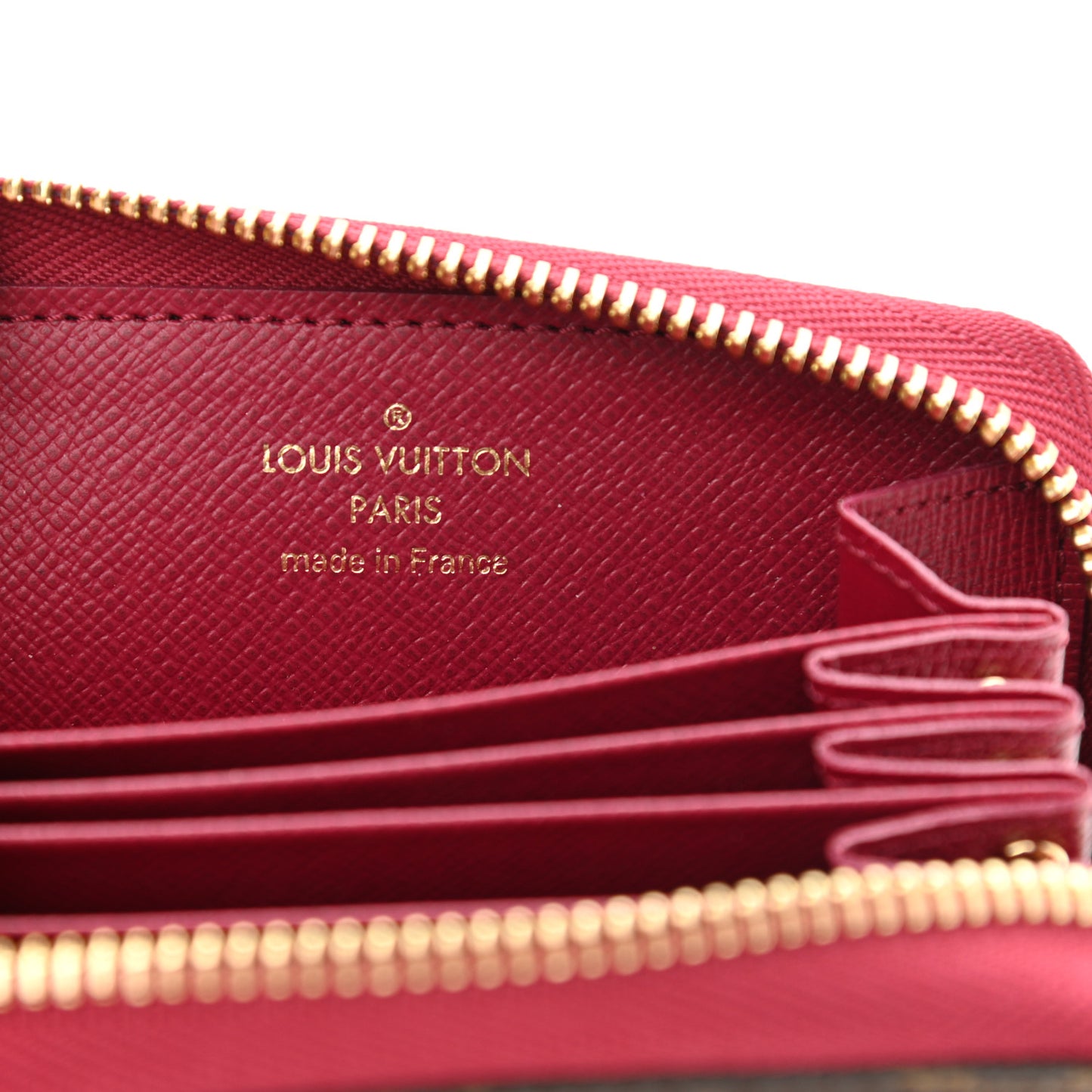 Monogram Zippy Multicartes Fuchsia