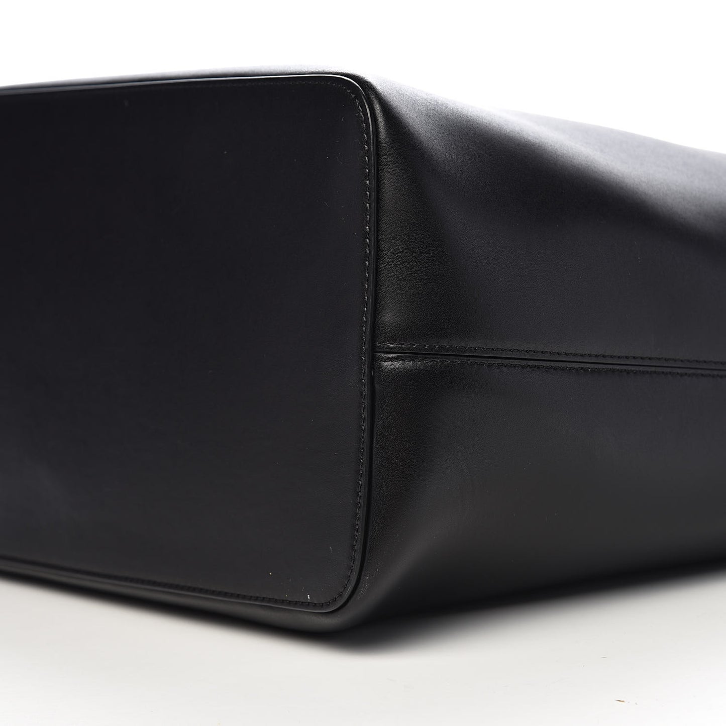 Calfskin Large Antigona Whipstitch Handle Tote Black