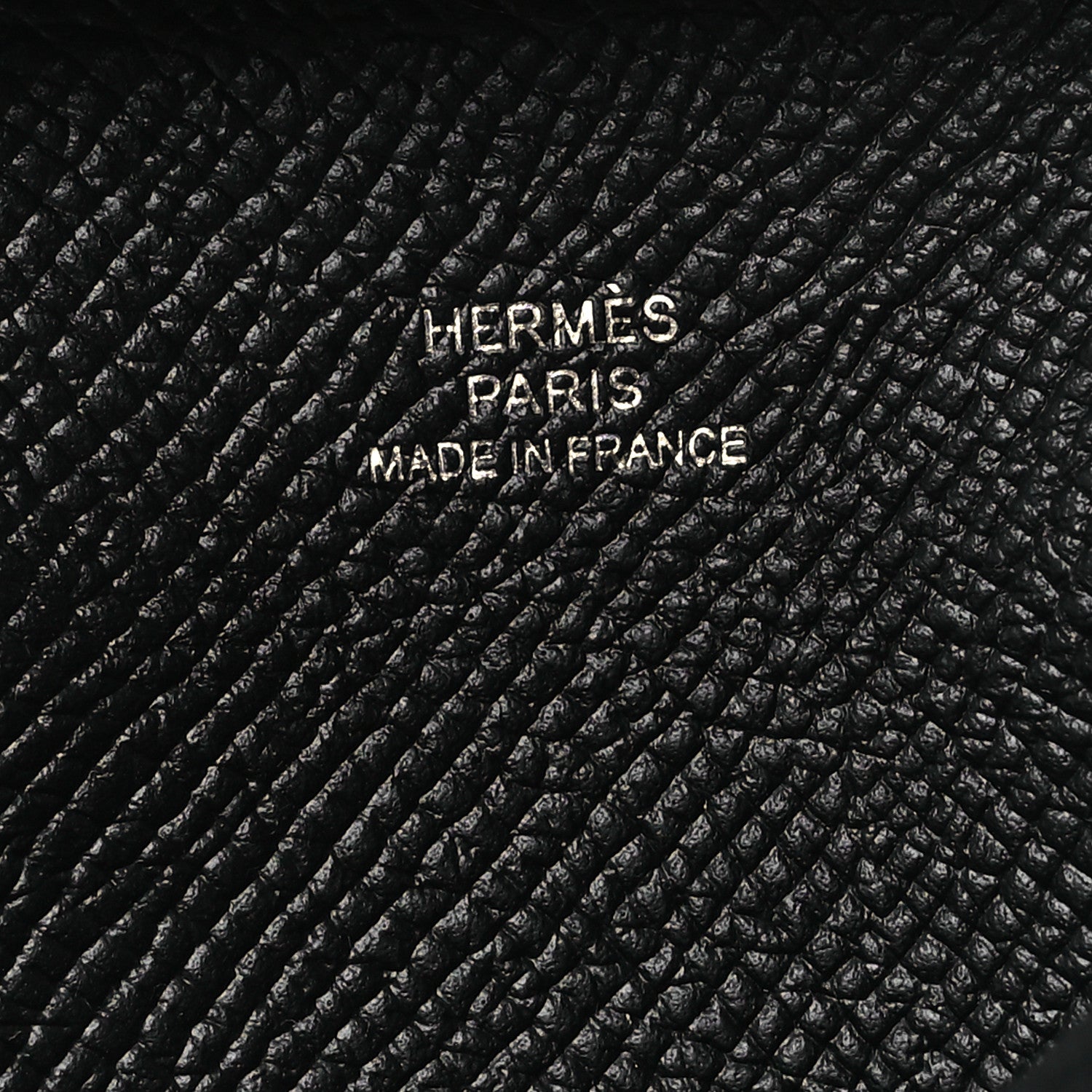 Hermes Epsom Bastia Coin Purse Black 6 of 8