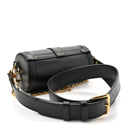 Louis Vuitton Epi Papillon Trunk Black 3 of 9