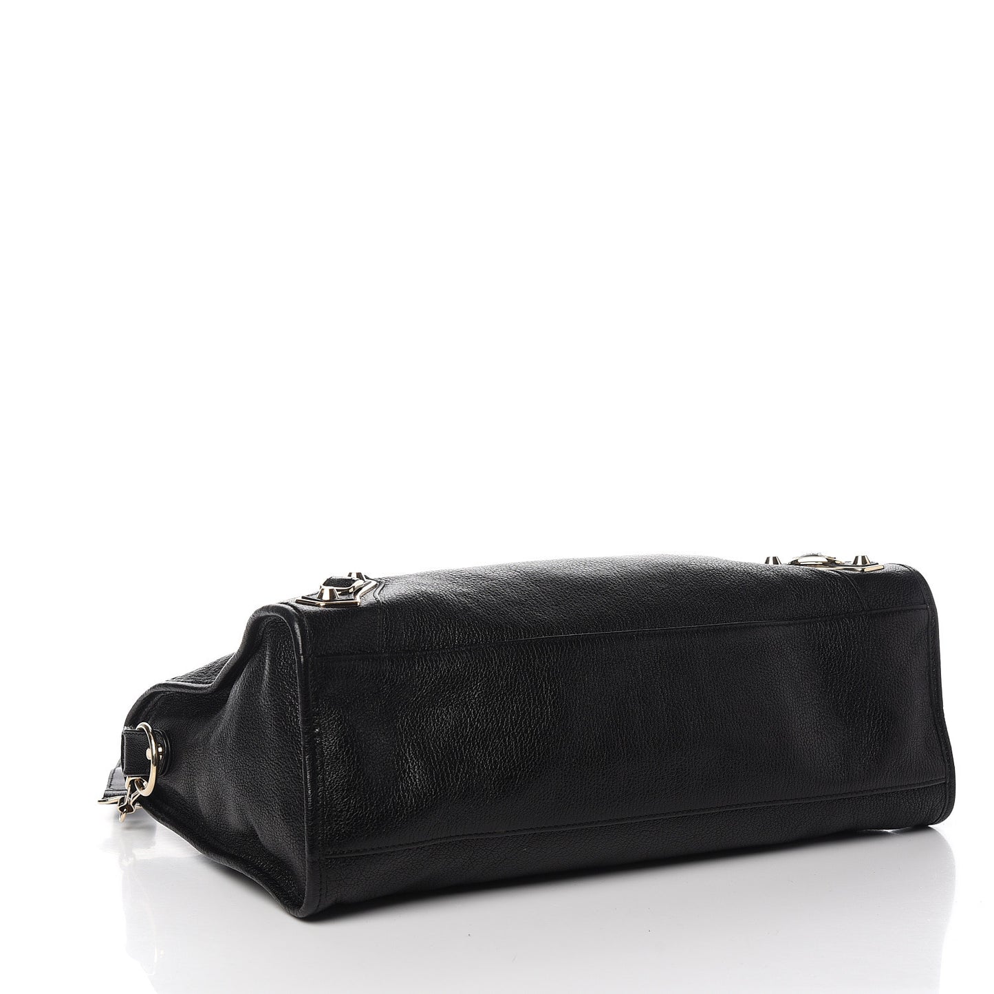 Chevre Gold Metallic Edge Hardware City Black