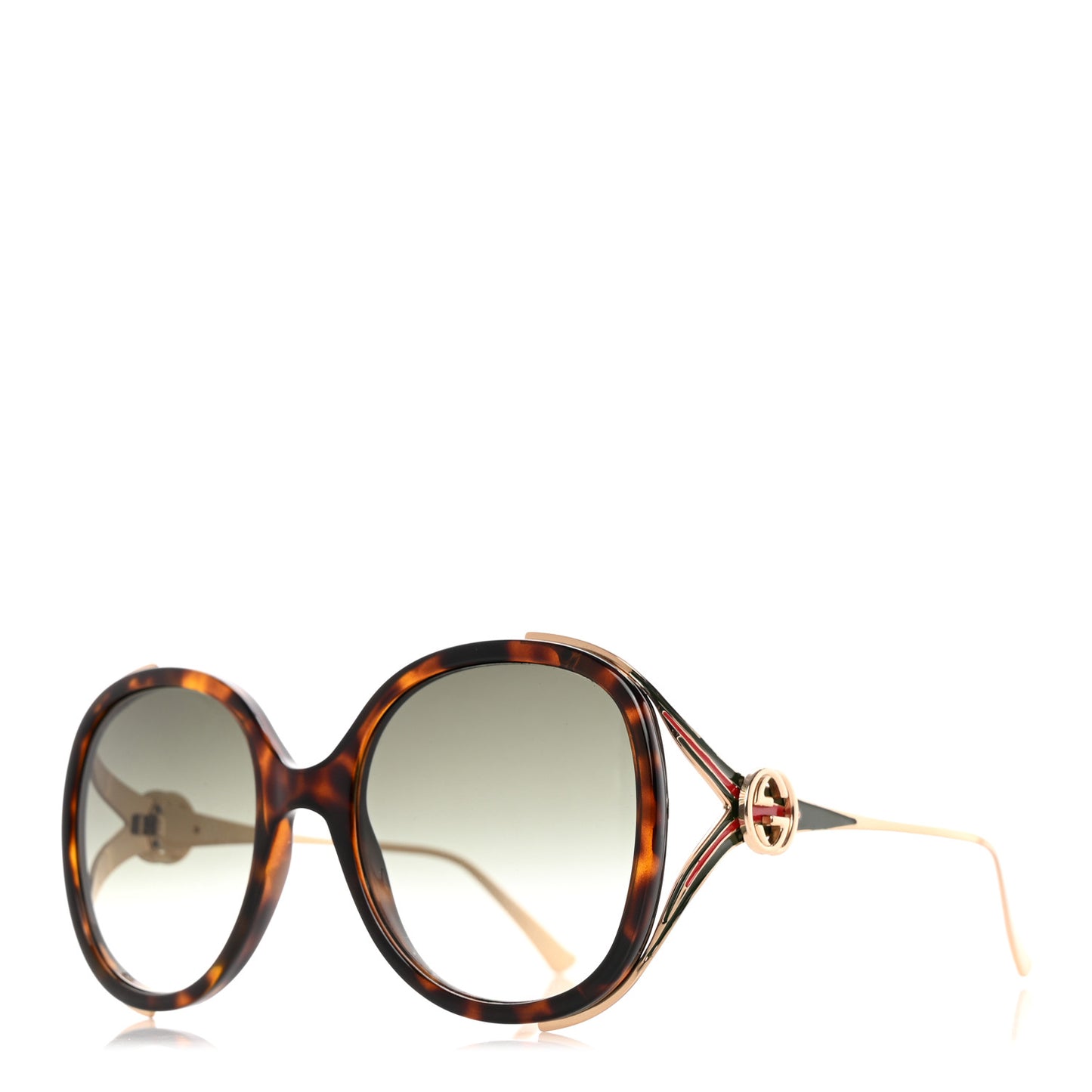 Acetate Round Frame Injected GG0226SK Sunglasses Tortoise