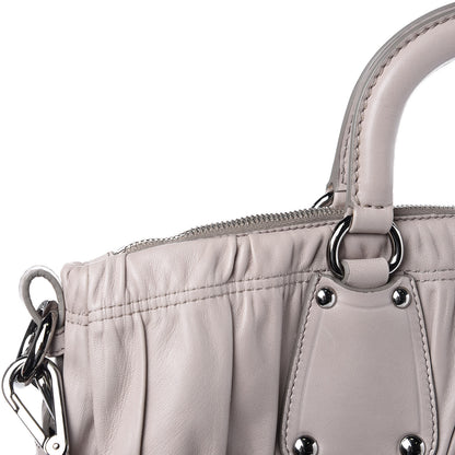 Prada Nappa Gaufre Tote Pomice 11 of 12