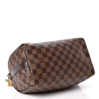 Louis Vuitton Damier Ebene Speedy Bandouliere 25 5 of 11