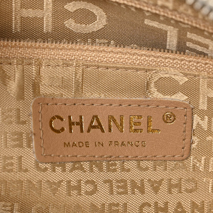 Chanel Lambskin Quilted Medium Chocolate Bar Shoulder Bag Beige 7 of 10