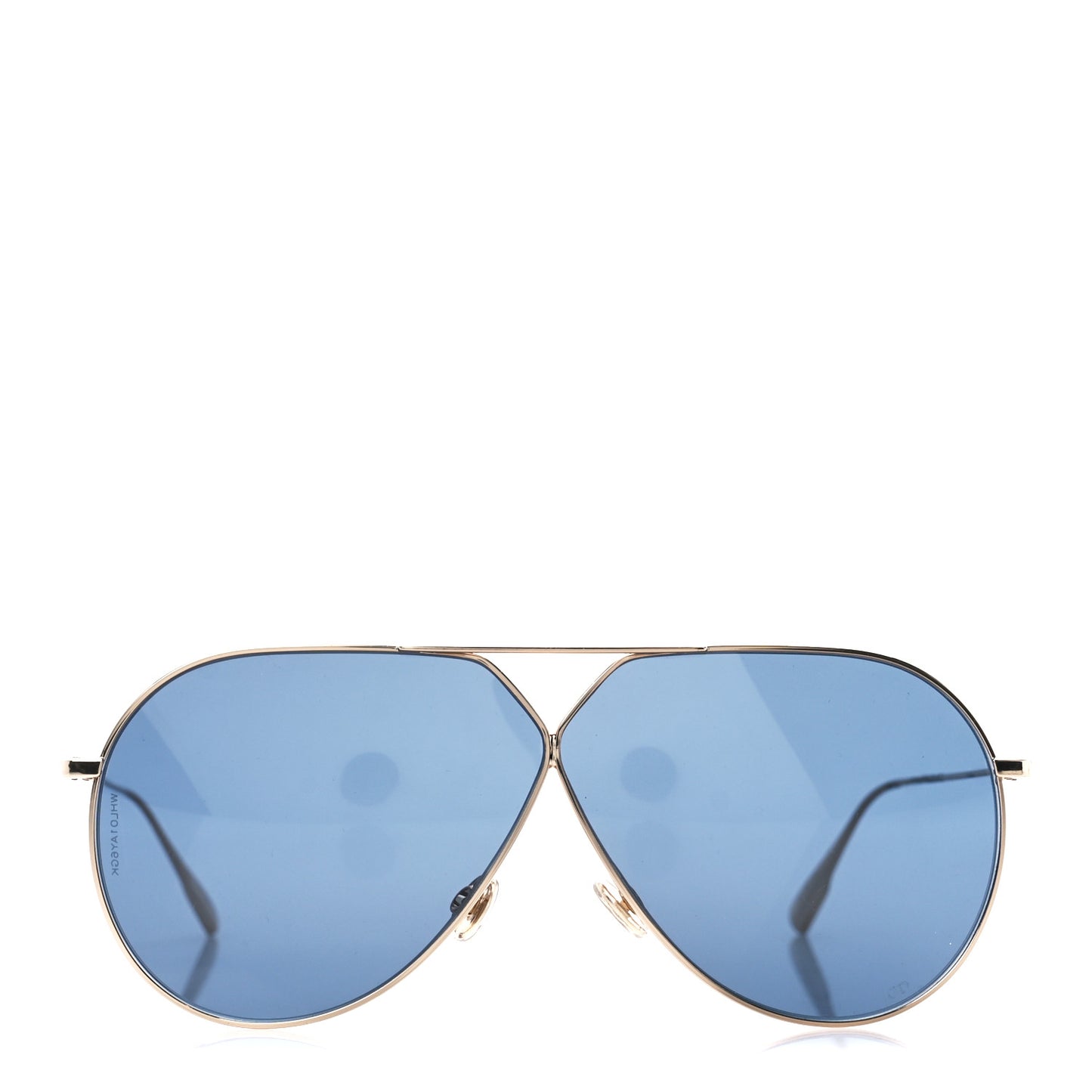 Metal Stellaire 3 Sunglasses Gold Blue