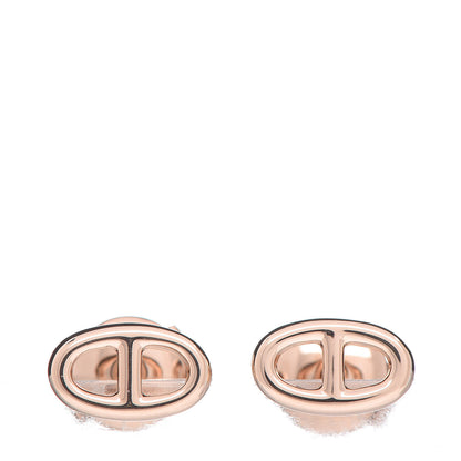Hermes 18K Rose Gold TPM Farandole Stud Earrings 1 of 4