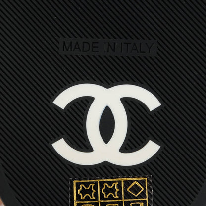 Chanel Metallic Lambskin Pearl Camellia High Top Sneakers 37.5 Gold 6 of 8