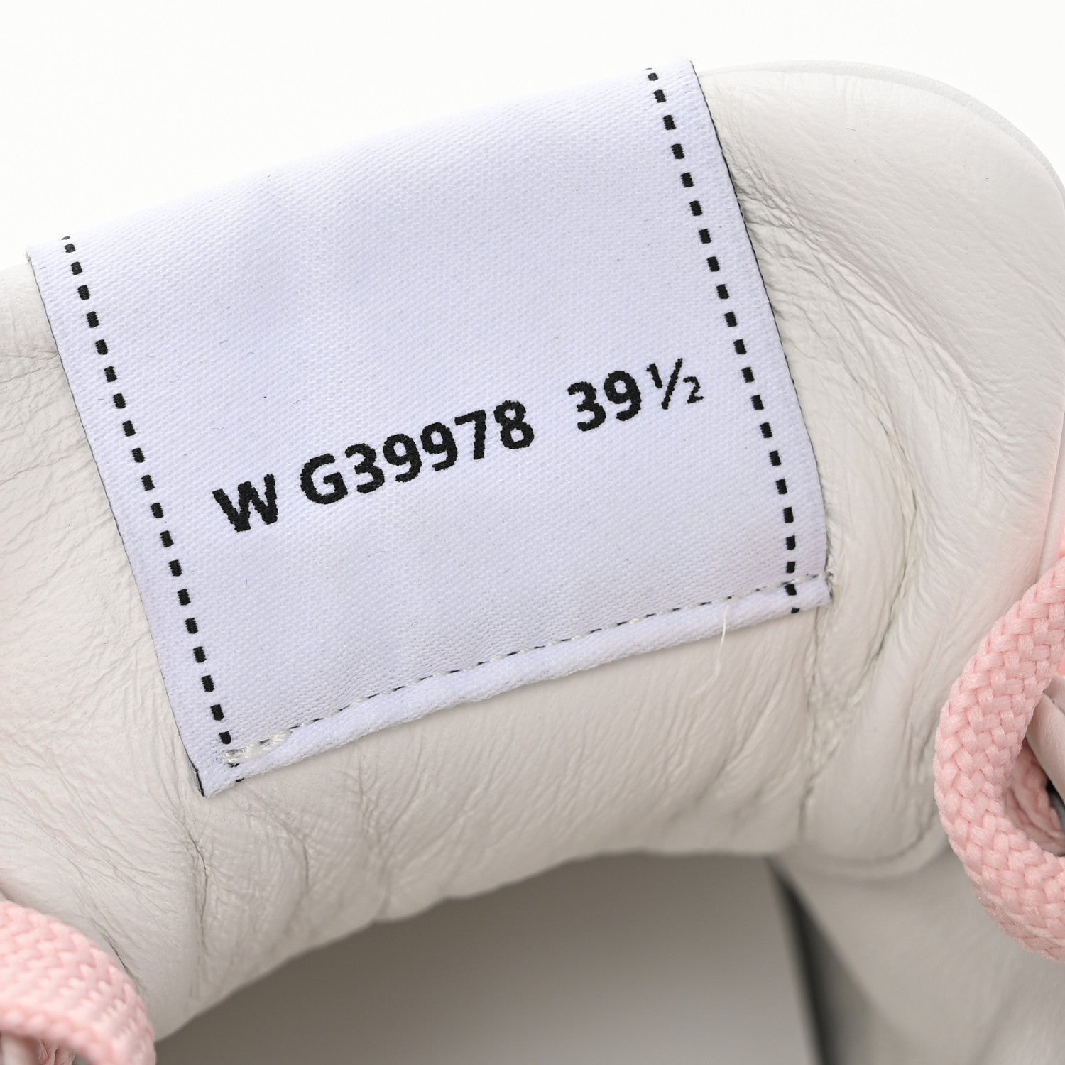 Chanel Calfskin Womens CC Sneakers 39.5 White Pink 9 of 9