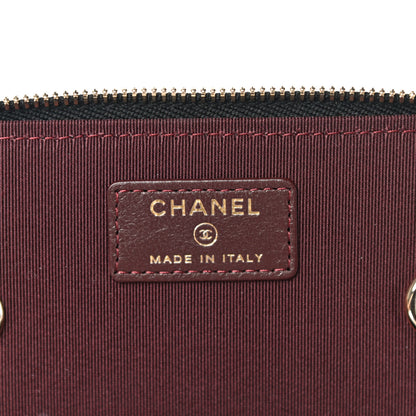 Chanel Lambskin Quilted Small Vanity Case With Chain Black 6 of 11