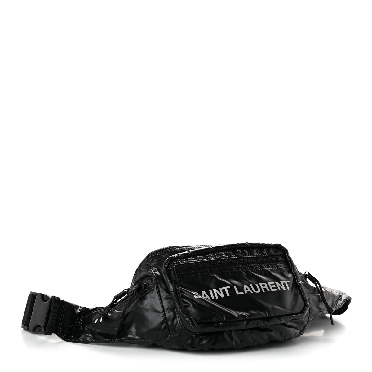 Nylon Logo Nuxx Body Belt Bag Black