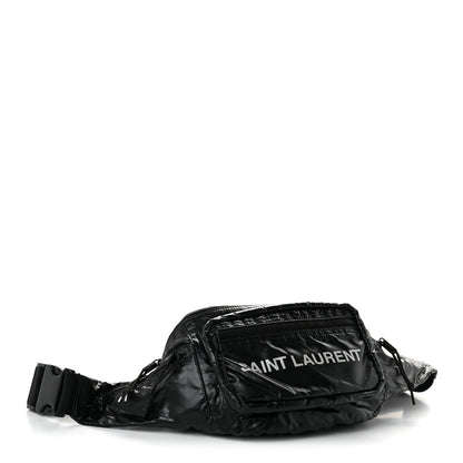 Saint Laurent Nylon Logo Nuxx Body Belt Bag Black 3 of 8