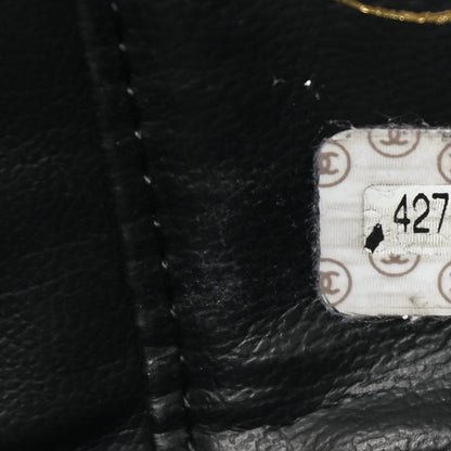 Chanel Caviar CC Vanity Cosmetic Case Black 8 of 10