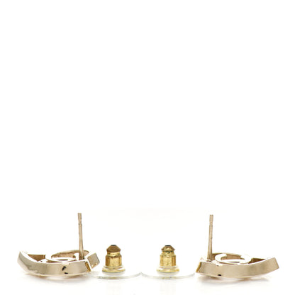 Chanel Metal CC Heart Coco In Love Earrings Gold 3 of 4