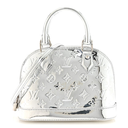 Louis Vuitton Monogram Miroir Alma BB Silver 1 of 9