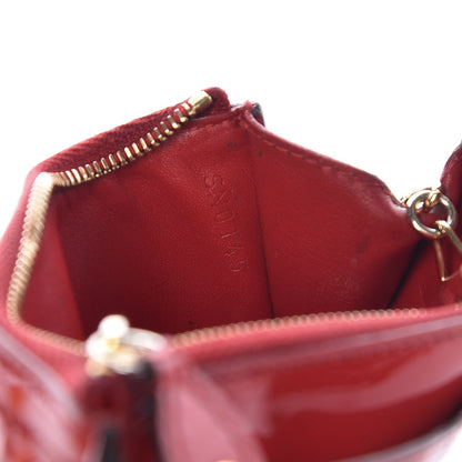 Louis Vuitton Vernis Key Pouch Cherry 8 of 11