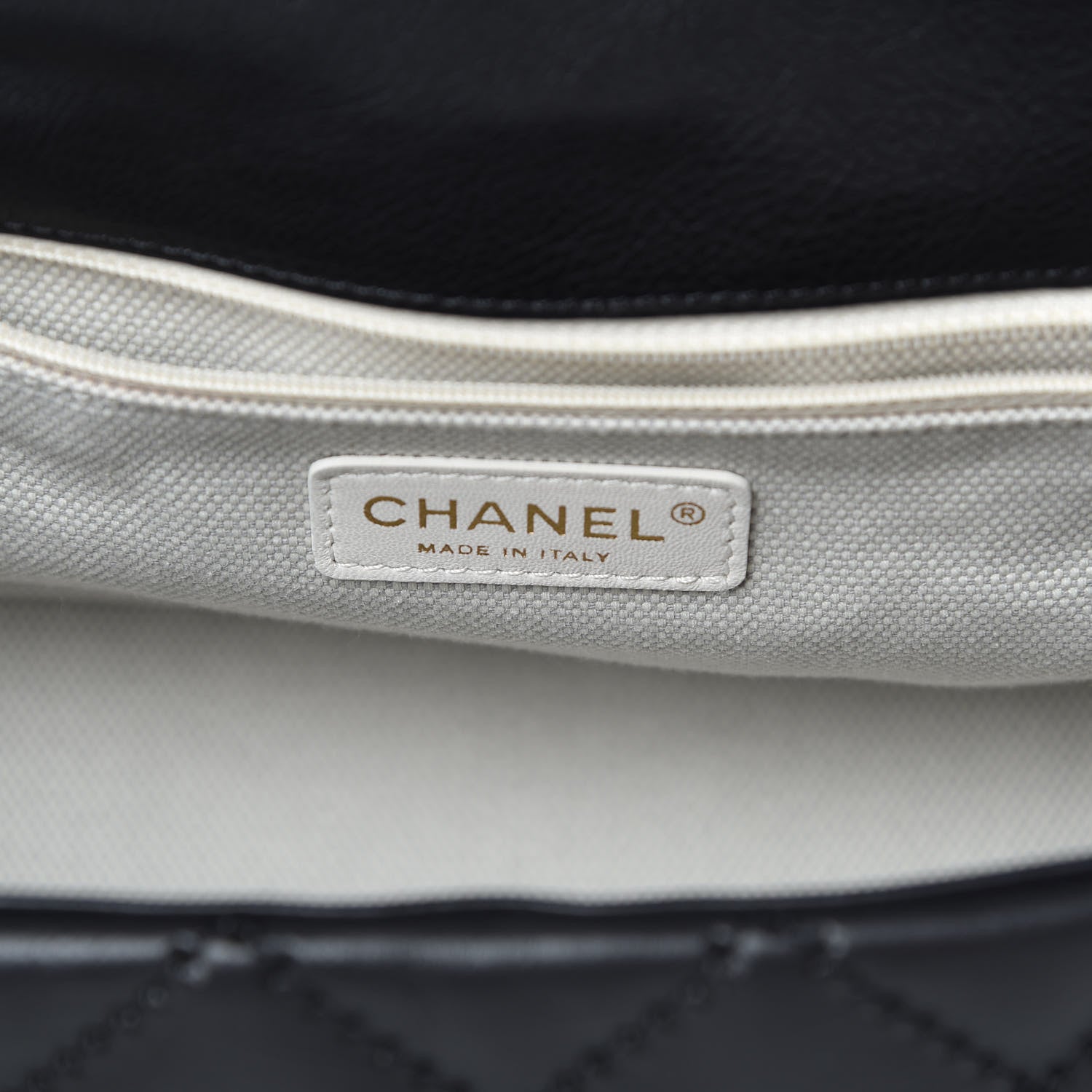 Chanel Calfskin Quilted Retro Chain Flap Black 7 of 13
