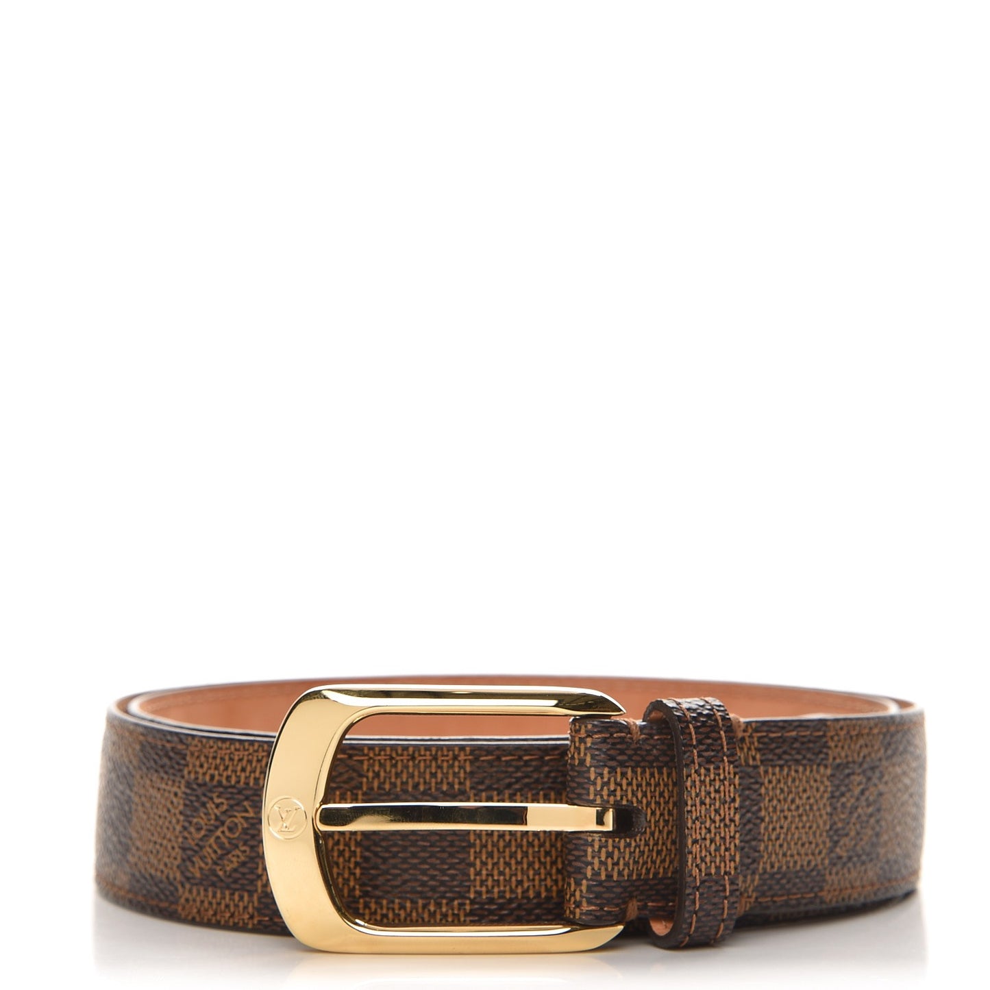 Damier Ebene 30mm Ellipse Belt 85 34