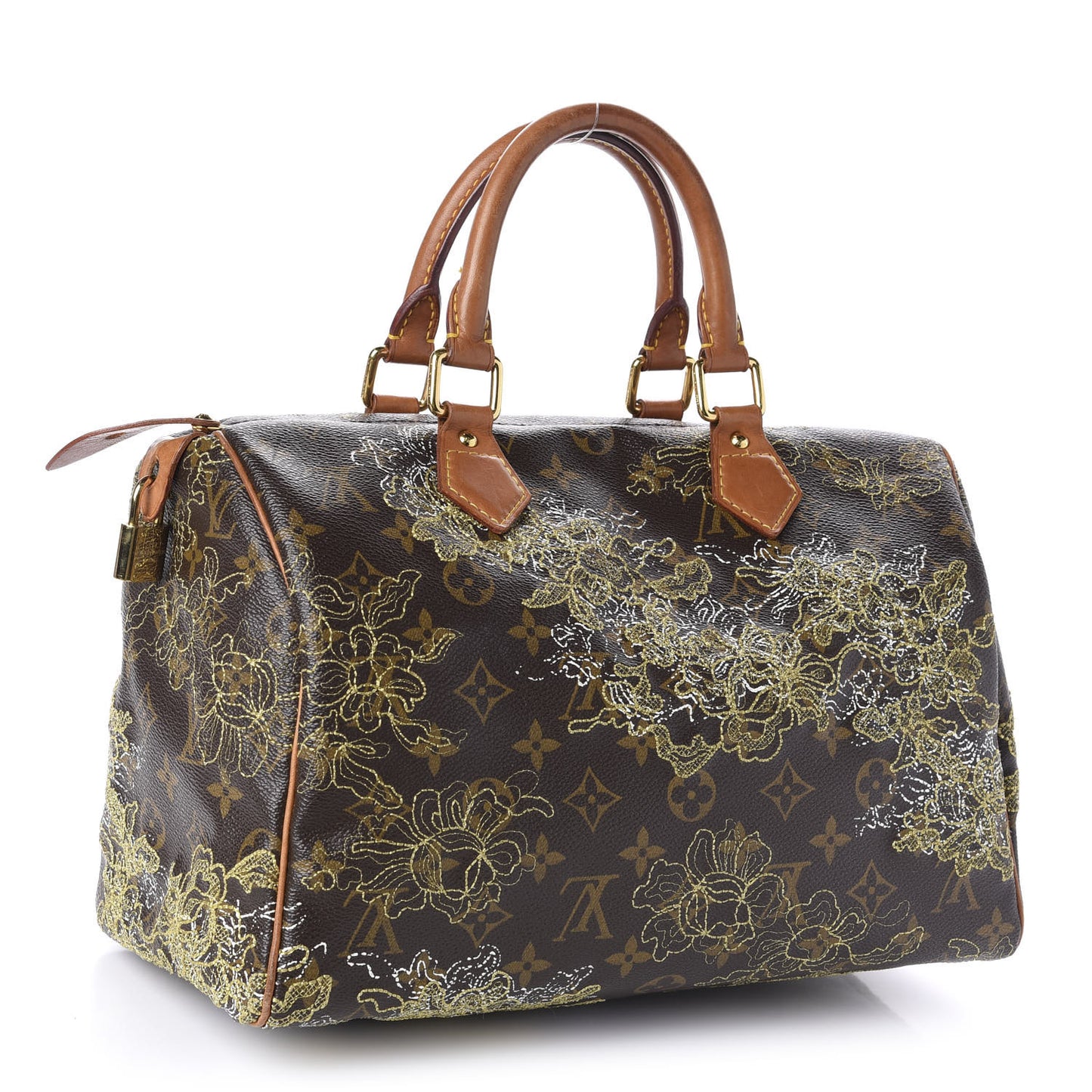 Monogram Dentelle Speedy 30 Gold