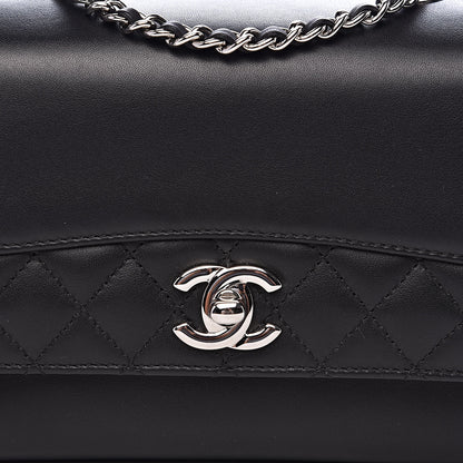 Chanel Calfskin Mini Tramezzo Flap Black 11 of 12