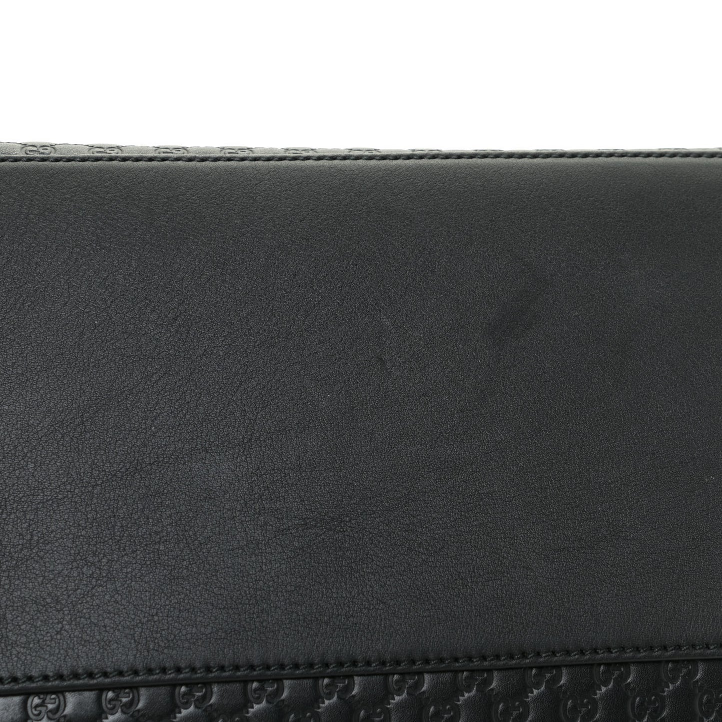 Soft Microguccissima Medium Tote Black