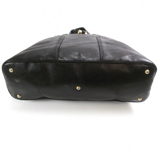 Leather Large Muse Black