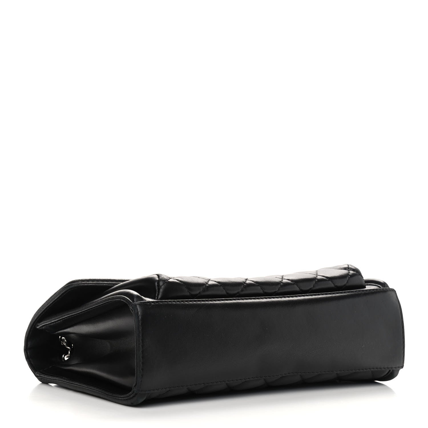 Chanel Lambskin Quilted Large Geometric Flap Black 4 of 11